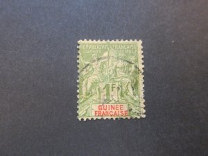 French Guiana 1892 Sc 17 FU