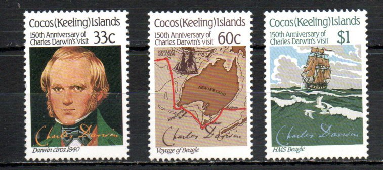 Cocos Islands 152-154 MNH