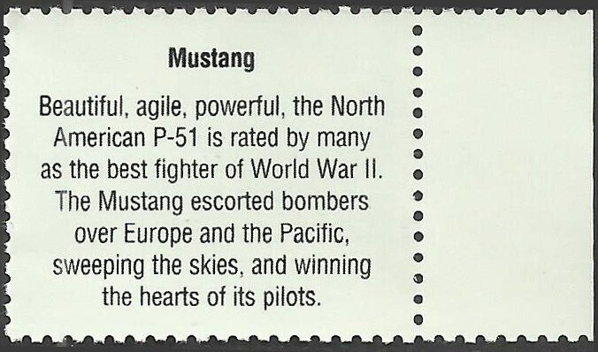# 3142a MINT NEVER HINGED ( MNH ) MUSTANG
