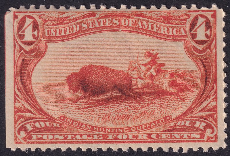 #287 Mint NH, F-VF, SE (CV $330 - ID50665) - Joseph Luft