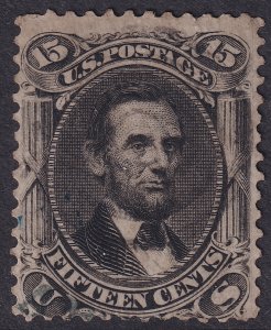 #77 Used, Fine, Light cancel (CV $175 - ID46685) - Joseph Luft