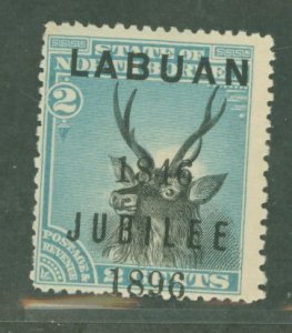 Labuan #67 Unused Single