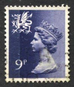 STAMP STATION PERTH Wales #WMH12 QEII Definitive Used 1971-1993