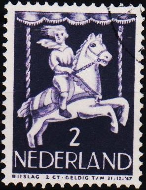 Netherlands. 1946 2c+2c. S.G.631 Fine Used