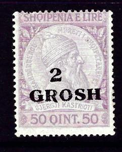 Albania 51 Hinged 1914 surcharge