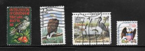 #Z455 Used Birds 10 Cent Collection / Lot