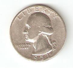 1953 P Quarter 