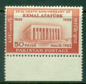 Pakistan 1963 Kemal Ataturk Mausoleum MUH