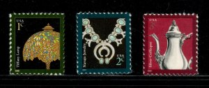 US Stamps Scott #3749A 3753 3754 Mint NH - American Design Singles - set of 3