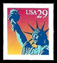 PCBstamps    US #2599 Bk Sgl 29c)Statue of Liberty, MNH, (11)