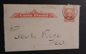 Unknown Year Postcard Carta Postal Peru Mail Correos Del Peru ICA