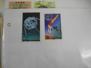 NORTH KOREA, CUBA &, accumulation of Stamps & Souvenir Sheets