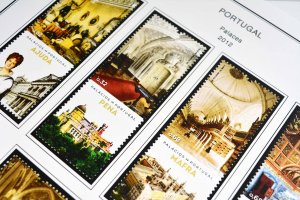 COLOR PRINTED PORTUGAL 2011-2015 STAMP ALBUM PAGES (93 illustrated pages)