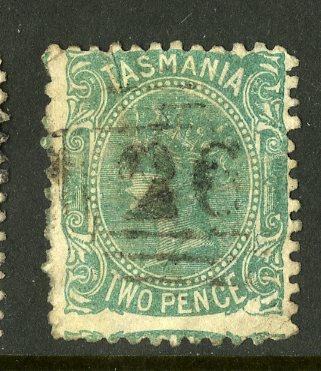 TASMANIA 61 USED SCV $1.25 BIN $1.00 ROYALTY