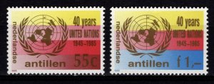 Netherlands Antilles 1985 40th Anniversary of UNO, Set [Mint]