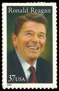 U.S.#3897 Ronald Reagan 37c Single, MNH.