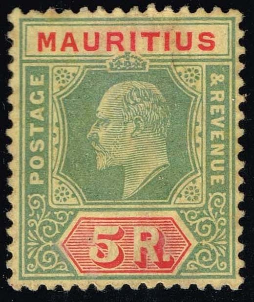 Mauritius #150 King Edward VII; Unused