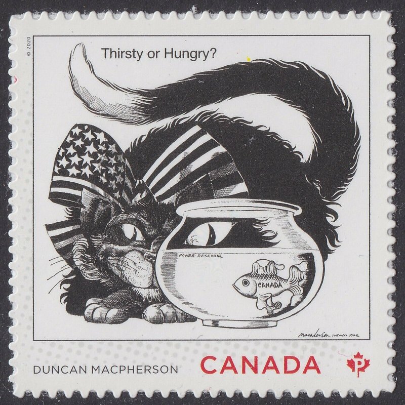 Canada 3299 Editorial Cartoonists Duncan Macpherson P single MNH 2021