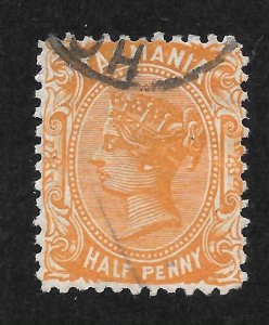 Tasmania Scott 66 UH - 1889 1/2p Queen Victoria, Perf 11.5, Wmk 77 - SCV $3.50