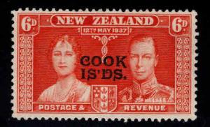 Cook Islands Scott 111 MH* Overprint