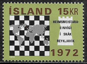 Iceland #442 MNH Stamp - World Chess Championships