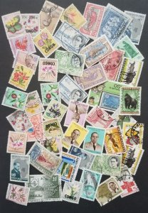 CONGO Used Unused Mint MH Stamp Lot Collection T5408