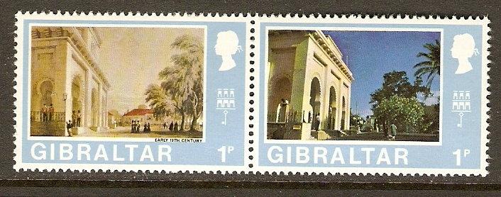 Gibraltar #243a-4a NH Wmk 373
