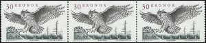 Sweden 1989 Sc 1761 Birds Owls CV $39