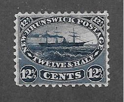 New Brunswick  Scott #10 Mint H Scott CV $80.00