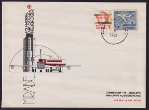 Canada - 1964 - Scott #414,586xx - 1975 Mirabel Airport Inaugural Flight Cover