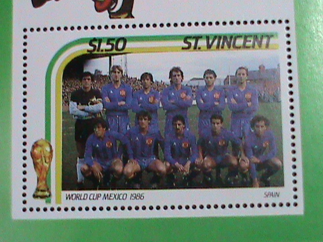 Brazil 2008 MNH 1985 World Cup Soccer Mexico 1986 Souvenir sheet