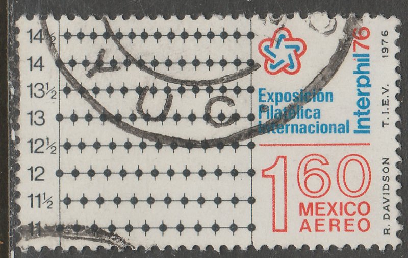 MEXICO C521 International Philatelic Exhib Philadelphia USED. F-VF. (1339)