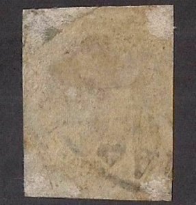 CONFEDERATE STATES of AMERICA #12 USED w CDS, nice margins, bit of next stamp VF