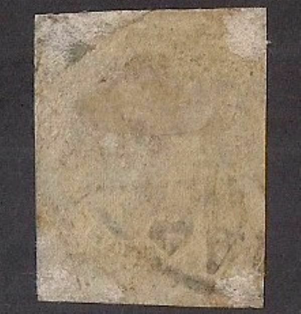 CONFEDERATE STATES of AMERICA #12 USED w CDS, nice margins, bit of next stamp VF