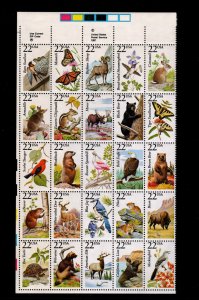 ALLY'S STAMPS US Scott #2286-2335 22c American Wildlife [50] MNH F/VF [F-58/59]