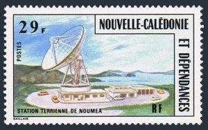 New Caledonia 424, MNH. Michel 592. Ground Satellite Station, Noumea, 1977.