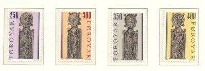 Faroe Islands Sc 102-5 1984 Pew Gables stamps mint NH