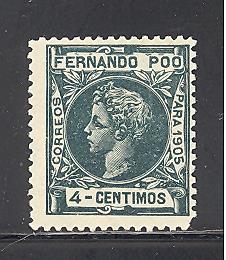 Fernando Po Sc # 139 mint hinged (RS)