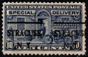 1922 US Scott #- E12 10 Cents Special Delivery Precancel Syracuse N.Y. Used