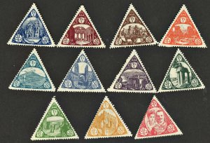 ITALY 1908 MESSINA EARTHQUAKE Relief , CINDERELLA ( 11 Stamps )