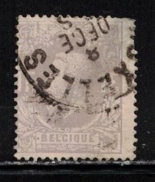 BELGIUM Scott # 36 Used - King Leopold II