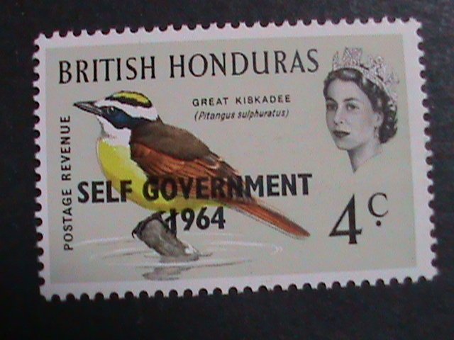 ​BRITISH HONDURAS-1964 SC#182-6 SELF GOVERNMENT-LOVELY BIRDS-MNH-VERY FINE