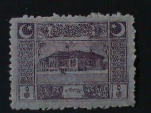 ​TURKEY-1922- SC#98 1ST PARLIAMENT HOUSE-ANKARA- MLH VF-102 YEARS OLD LAST ONE