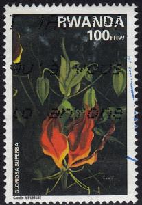 Rwanda - 1998 - Scott #1390 - used - Plant