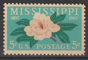 U.S.  Scott# 1337 1966 VF MNH Mississippi Statehood
