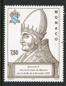 Monaco # 2066 Mint Never Hinge.