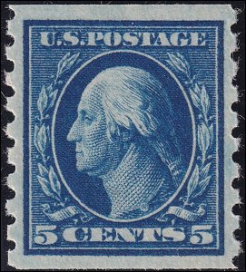 US Scott #396, PSE Graded 95 Cert, XF/Superb, Mint, OG, Hinged, SMQ $150