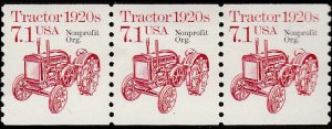 # 2127a MINT NEVER HINGED ( MNH ) PRE-CANS. TRACTOR