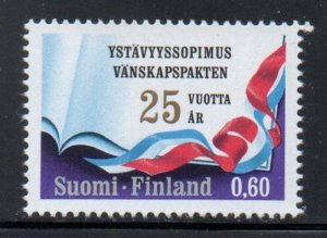 Finland Sc 524 1973 Soviet Friendship Treaty stamp mint NH