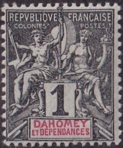 Dahomey #1 Mint